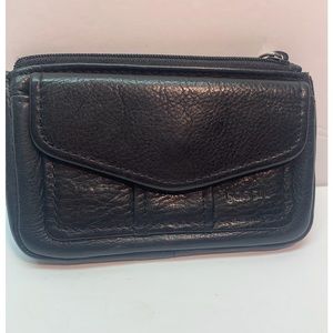 Fossil zip Top Small Leather Wallet